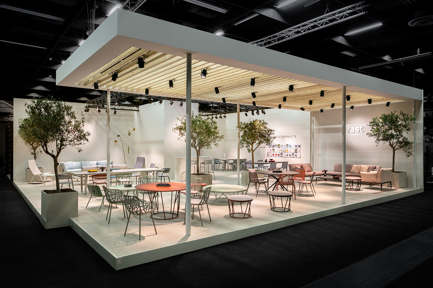 FAST completed exhibition stand
